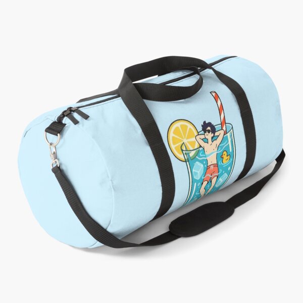 Item preview, Goodbye Summer Surreal Drink with Swimmer and Duck designed and sold by karamram.