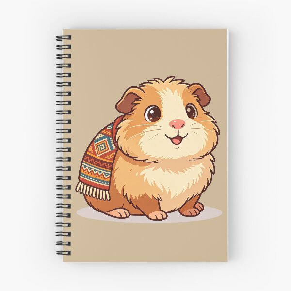 Item preview, guinea pig with Andean blanket designed and sold by mixoubraw.