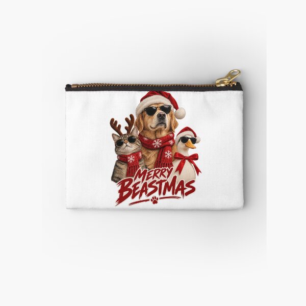 Item preview, Merry Beastmas Cool Christmas Pets with Sunglasses designed and sold by zzz888.