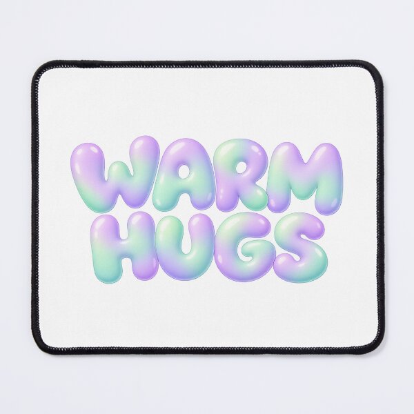 Item preview, Warm Hugs Pastel Bubble Text designed and sold by Inkworksbyshery.