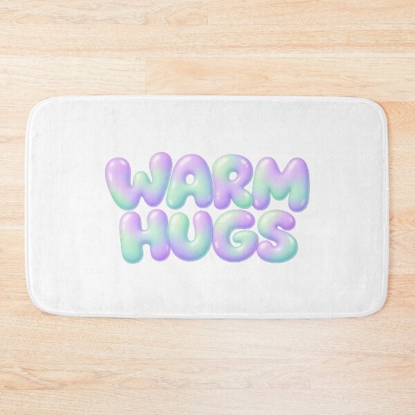 Item preview, Warm Hugs Pastel Bubble Text designed and sold by Inkworksbyshery.