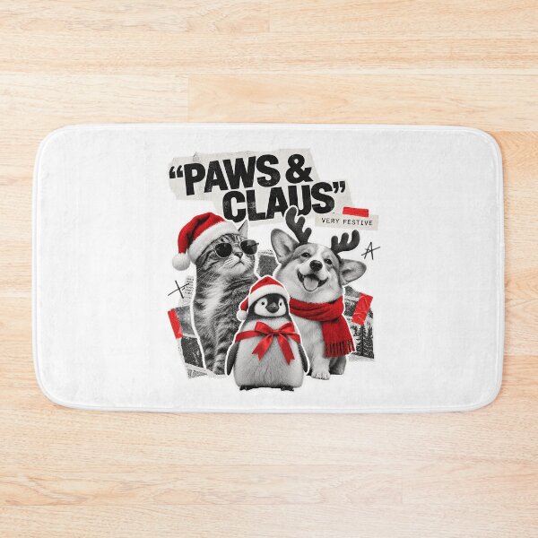 Item preview, Paws and Claus Cool Christmas Pets Collage designed and sold by zzz888.