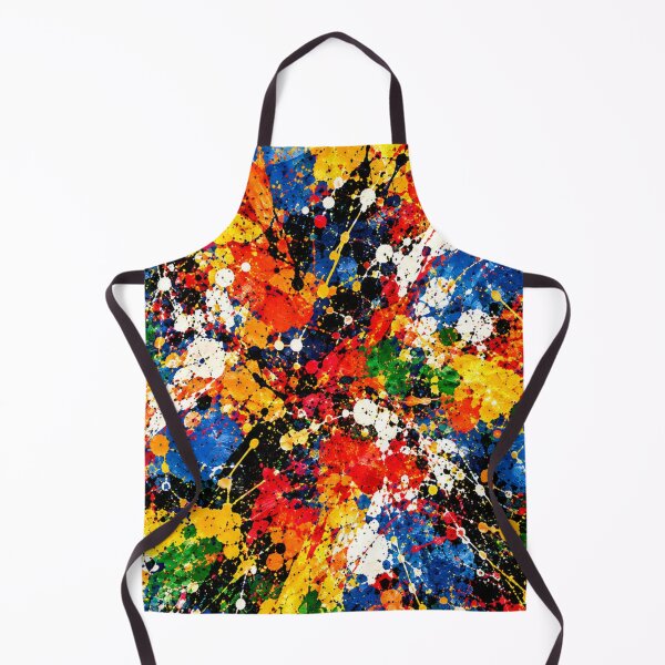 Item preview, Explosive Primary Spectrum Splatter Action Abstract Art designed and sold by THE SPLATTERED HAUS BY SAGE BANKS.