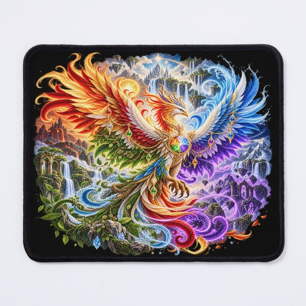 Item preview, Elemental Phoenix – Ultimate Fantasy Bird of Power designed and sold by TroviTutto.