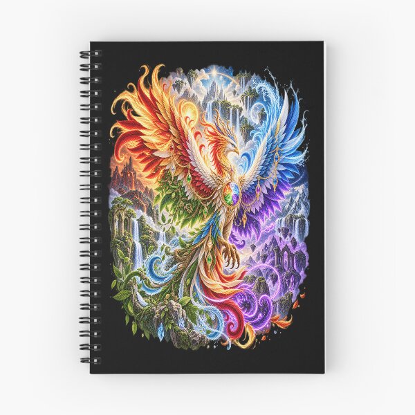 Item preview, Elemental Phoenix – Ultimate Fantasy Bird of Power designed and sold by TroviTutto.