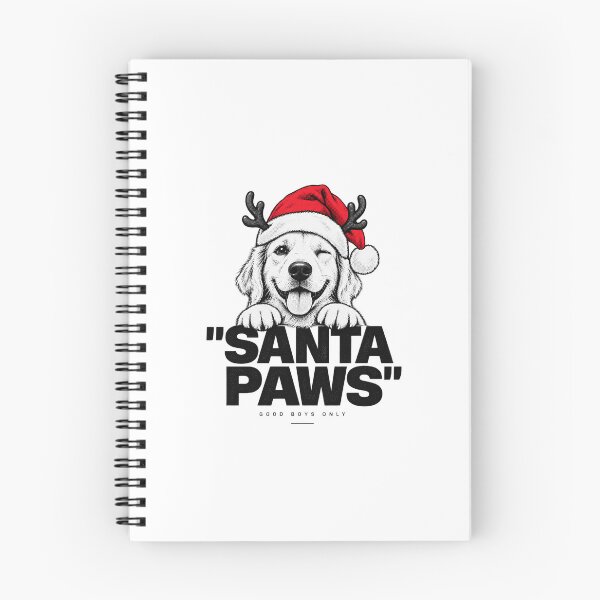 Item preview, Santa Paws Winking Christmas Puppy Streetwear Poster designed and sold by zzz888.