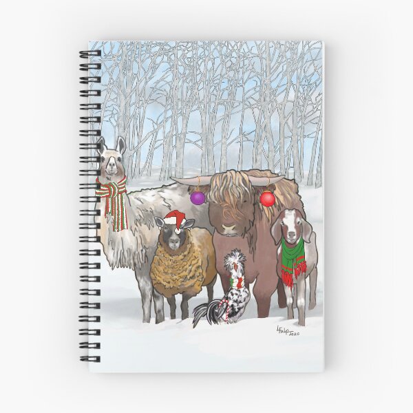 Item preview, Group of Christmas animals designed and sold by Lynne Fulp.