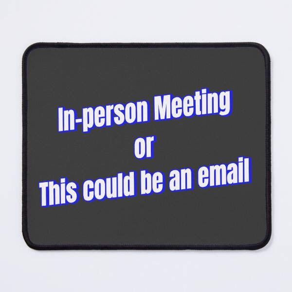 Item preview, In-person Meeting or This could be an email designed and sold by Ifcitiesdesign.