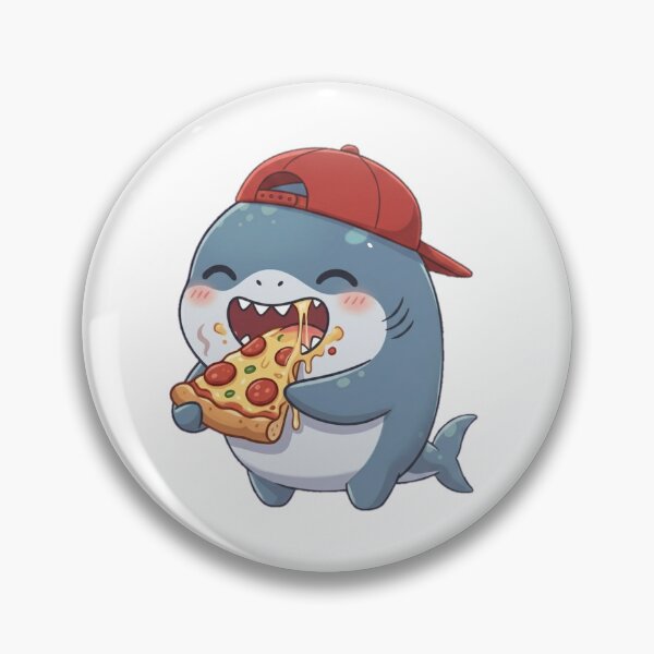 Item preview, Cute Pizza Shark designed and sold by Nature's Chibis.