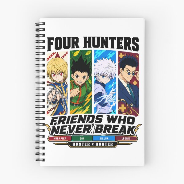 Item preview, Four Hunters Main Squad Panel Art Graphic designed and sold by sidki-SDK.
