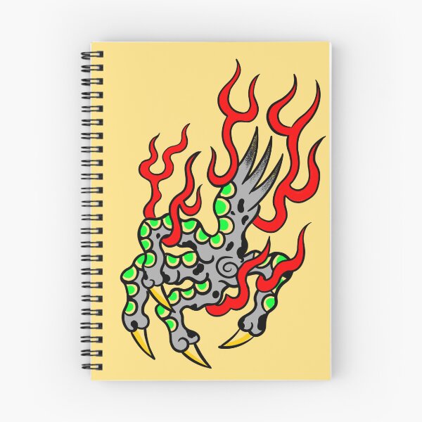 Item preview, Dragon Claw Fire Old School Art designed and sold by MARCOSURREAL.