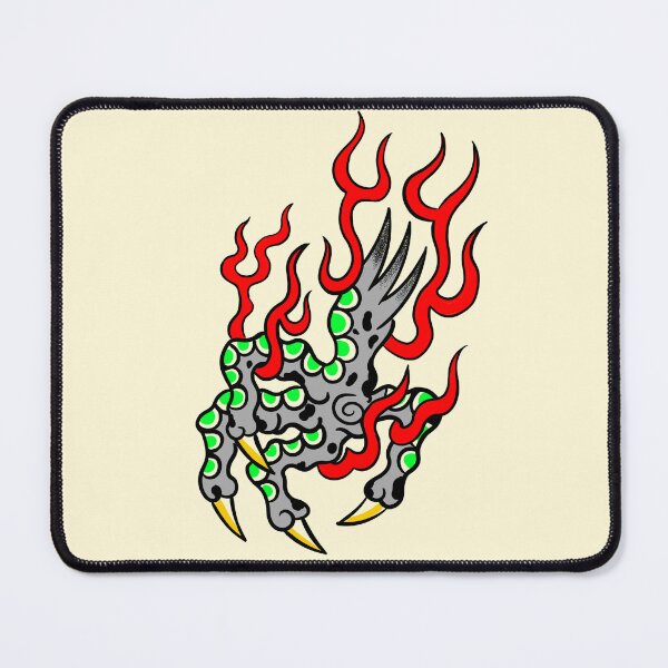 Item preview, Dragon Claw Fire Old School Art designed and sold by MARCOSURREAL.