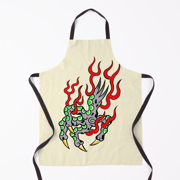 Item preview, Dragon Claw Fire Old School Art designed and sold by MARCOSURREAL.