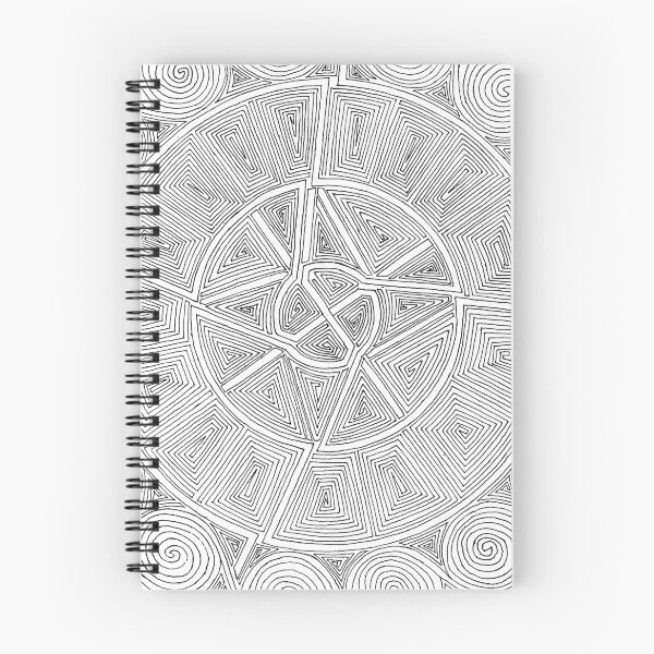 Item preview, An endless riot of spirals designed and sold by artisterik.