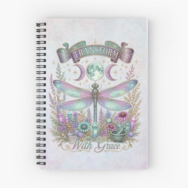 Item preview, Magical Dragonfly - Transform With Grace designed and sold by MysticOzzy.