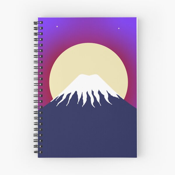 Item preview, Mount Fuji under Big Full Moon designed and sold by ArtisticJump.