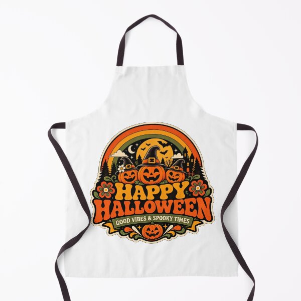 Item preview, Happy Halloween, good vibes! designed and sold by DailyQuestPrint.