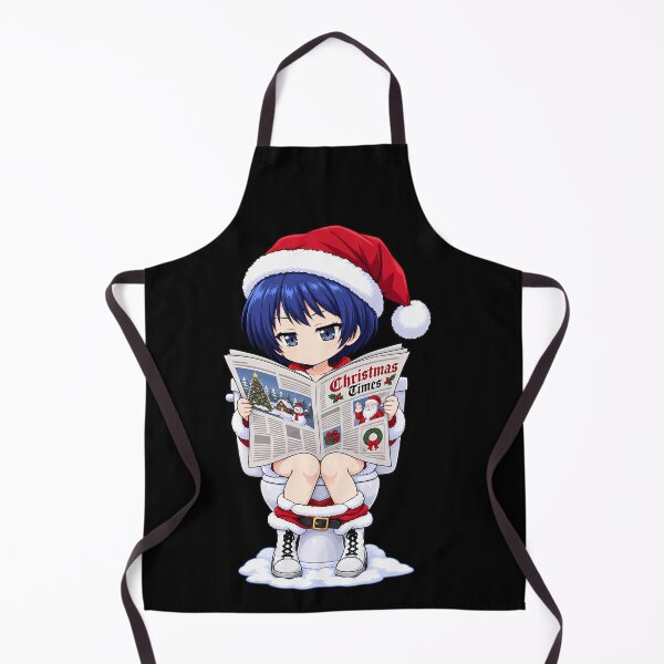 Item preview, Aina Yoshiwara Grand Blue Christmas Toilet Newspaper Humor designed and sold by mildaclairmo.