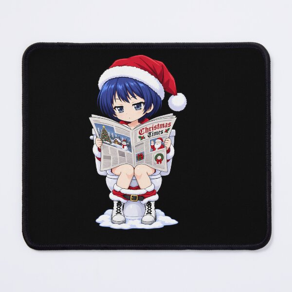 Item preview, Aina Yoshiwara Grand Blue Christmas Toilet Newspaper Humor designed and sold by mildaclairmo.
