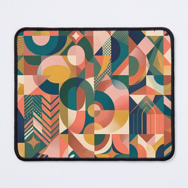 Item preview, A Vibrant Sacred Geometry Abstract Mandala Art Print designed and sold by ART ATTACK ZONE.