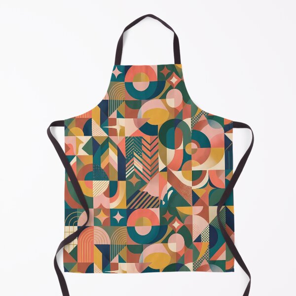 Artikelvorschau, Ein lebendiger, abstrakter Mandala-Kunstdruck mit Motiven der heiligen Geometrie entworfen und verkauft von ART ATTACK ZONE.
