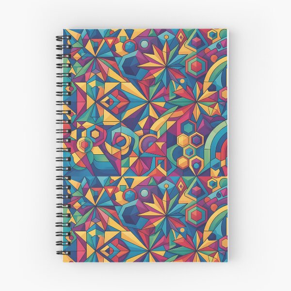Item preview, B Vibrant Sacred Geometry Abstract Mandala Art Print designed and sold by ART ATTACK ZONE.