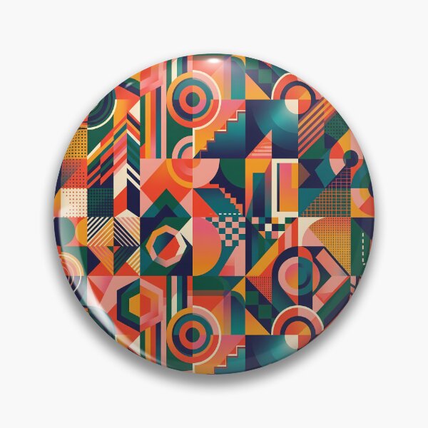 Item preview, C Vibrant Sacred Geometry Abstract Mandala Art Print designed and sold by ART ATTACK ZONE.