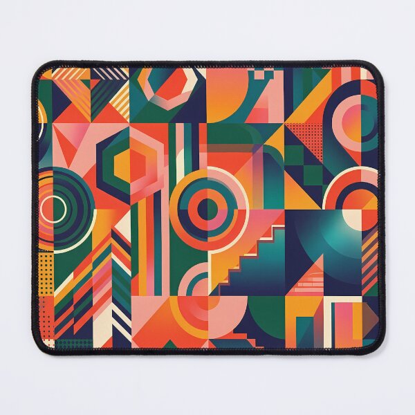 Item preview, C Vibrant Sacred Geometry Abstract Mandala Art Print designed and sold by ART ATTACK ZONE.