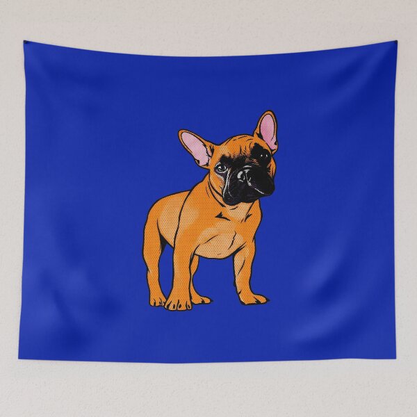 Item preview, Pop Art French Bulldog Fawn Comic Style Canine Graphic designed and sold by Terry Bain.