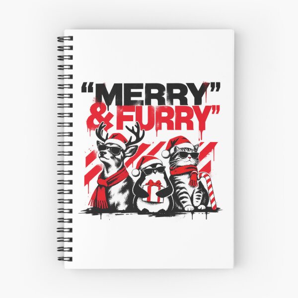 Item preview, Merry And Furry Cool Christmas Squad designed and sold by zzz888.