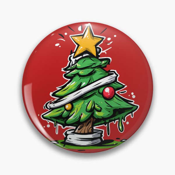 Item preview, Graffiti Style Christmas Tree Sweater Design designed and sold by RichardRags.