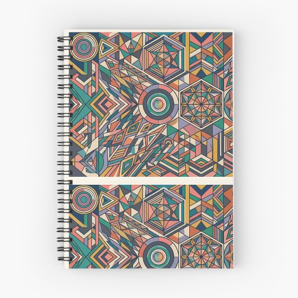 Item preview, E Vibrant Sacred Geometry Abstract Mandala Art Print designed and sold by ART ATTACK ZONE.