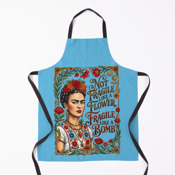 Item preview, Not Fragile Like A Flower Frida designed and sold by TeeARTHY.
