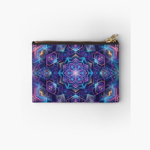 Item preview, I Vibrant Sacred Geometry Abstract Mandala Art Print designed and sold by ART ATTACK ZONE.