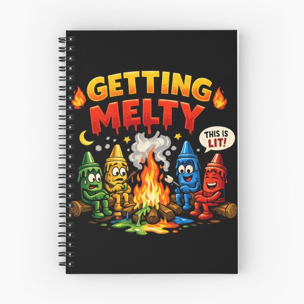 Item preview, Getting Melty - Funny Campfire Color Characters designed and sold by SidTastic .