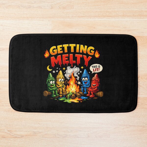 Item preview, Getting Melty - Funny Campfire Color Characters designed and sold by SidTastic .