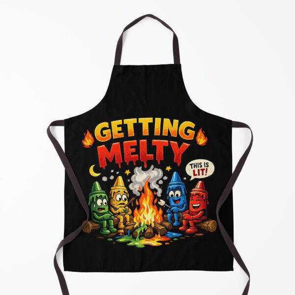 Item preview, Getting Melty - Funny Campfire Color Characters designed and sold by SidTastic .