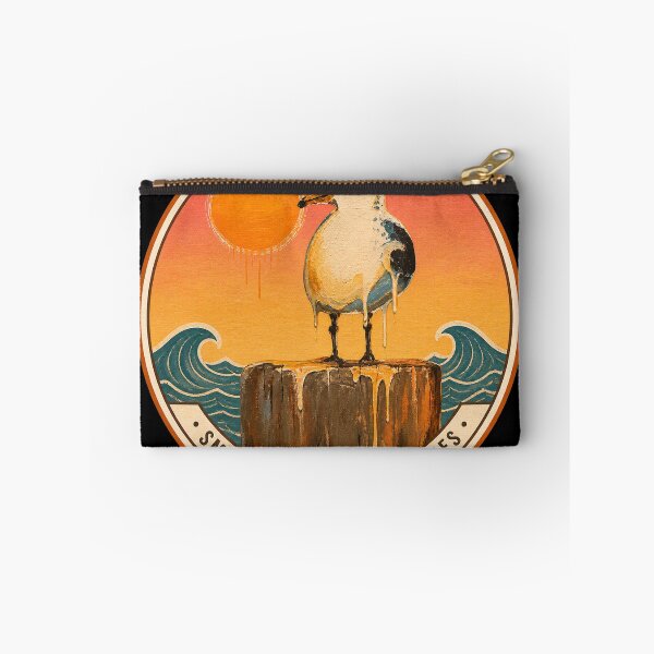 Item preview, Melted Seagull Badge – Smokin Lizard Melt Series designed and sold by kevnmel1964.