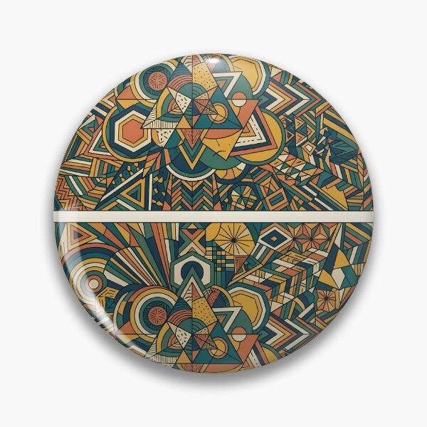 Item preview, 0 Vibrant Sacred Geometry Abstract Mandala Art Print designed and sold by ART ATTACK ZONE.