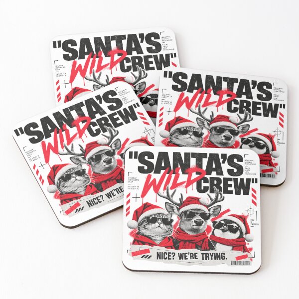 Item preview, Santa's Wild Crew Sarcastic Holiday Squad designed and sold by zzz888.