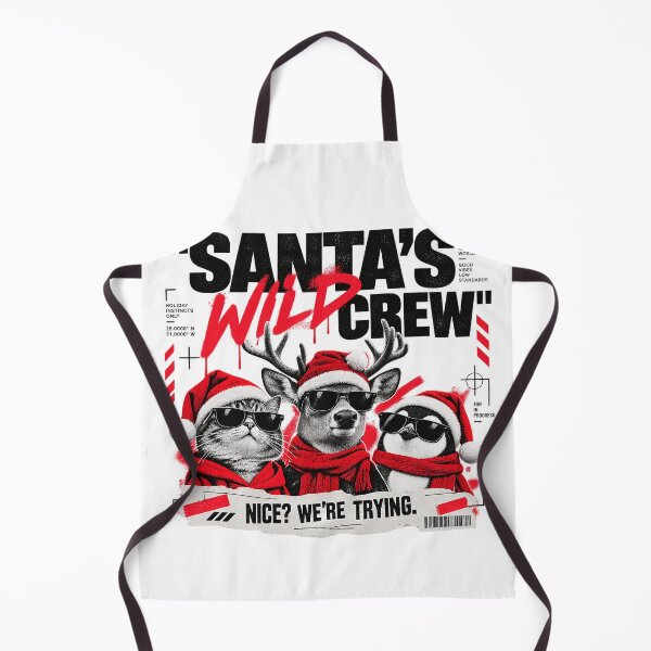 Item preview, Santa's Wild Crew Sarcastic Holiday Squad designed and sold by zzz888.