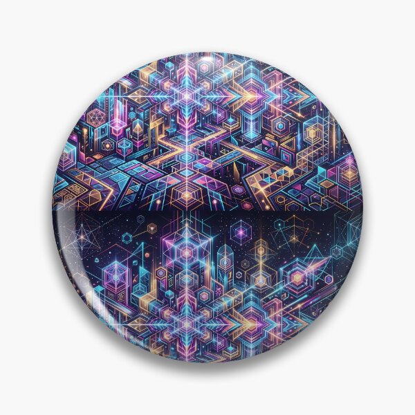 Item preview, 3 Vibrant Sacred Geometry Abstract Mandala Art Print designed and sold by ART ATTACK ZONE.