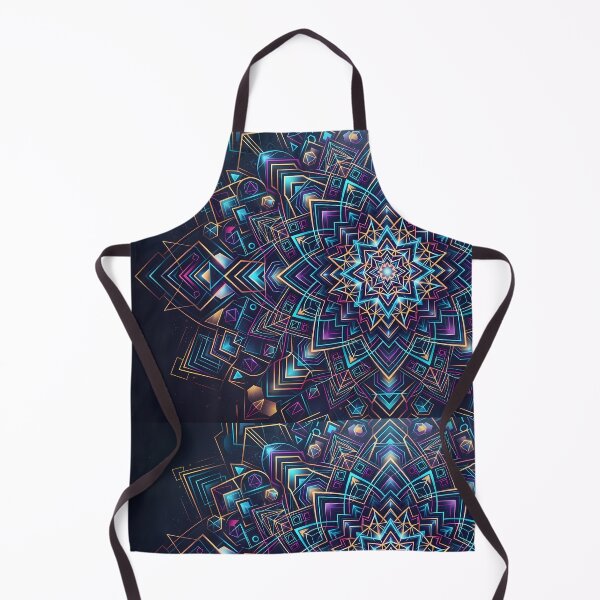 Artikelvorschau, 8 lebendige, abstrakte Mandala-Kunstdrucke mit heiliger Geometrie entworfen und verkauft von ART ATTACK ZONE.