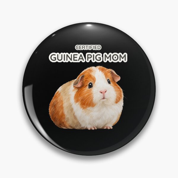 Item preview, Certified Guinea Pig Mom Funny Watercolor Pet designed and sold by Ela-graphicwiz.
