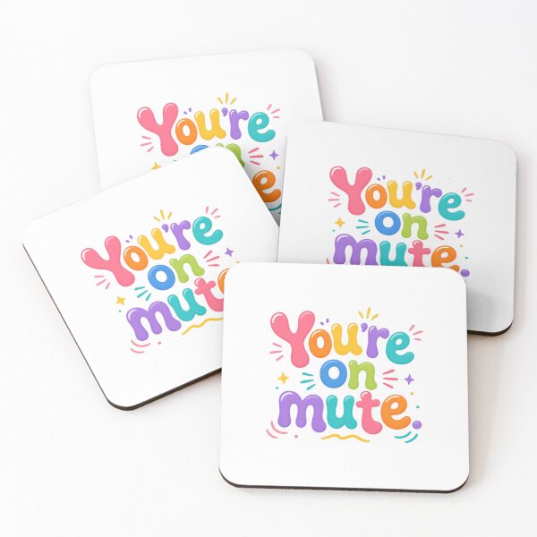 Item preview, You're On Mute – Funny Video Call Humor designed and sold by SkeletonsDanger.