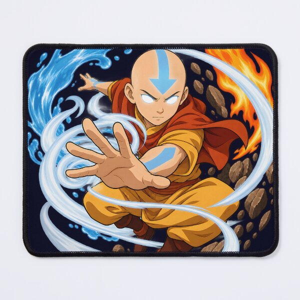 Item preview, Elemental Air Master Anime Warrior – Four Elements Wind Water Fire Earth designed and sold by KawaiiOrbit.
