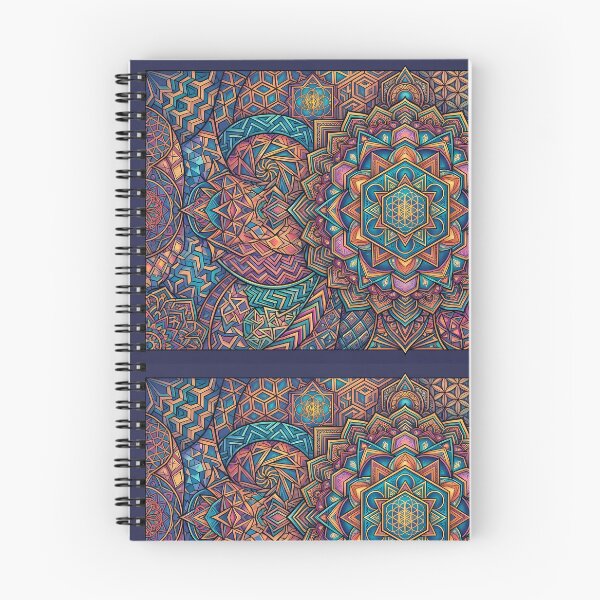 Item preview, Points Vibrant Sacred Geometry Abstract Mandala Art Print designed and sold by ART ATTACK ZONE.