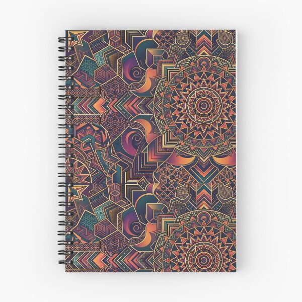Item preview, Fly Vibrant Sacred Geometry Abstract Mandala Art Print designed and sold by ART ATTACK ZONE.