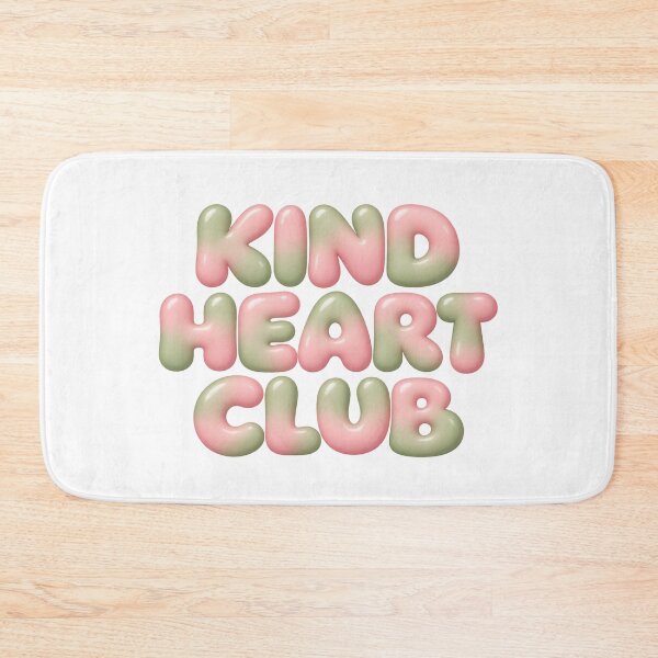 Item preview, Kind Heart Club Pastel Bubble Text designed and sold by Inkworksbyshery.