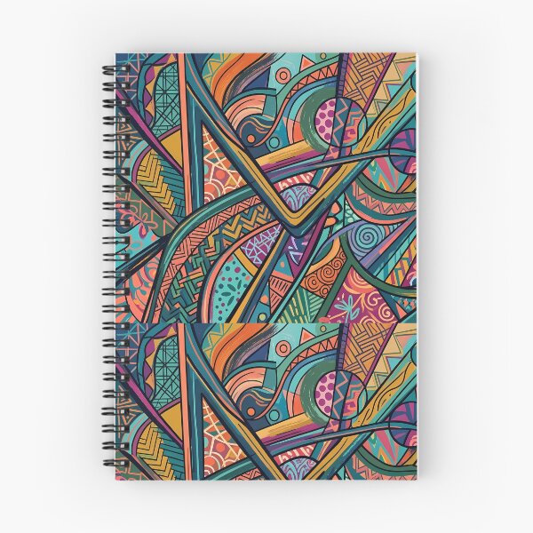 Item preview, Paint Vibrant Sacred Geometry Abstract Mandala Art Print designed and sold by ART ATTACK ZONE.